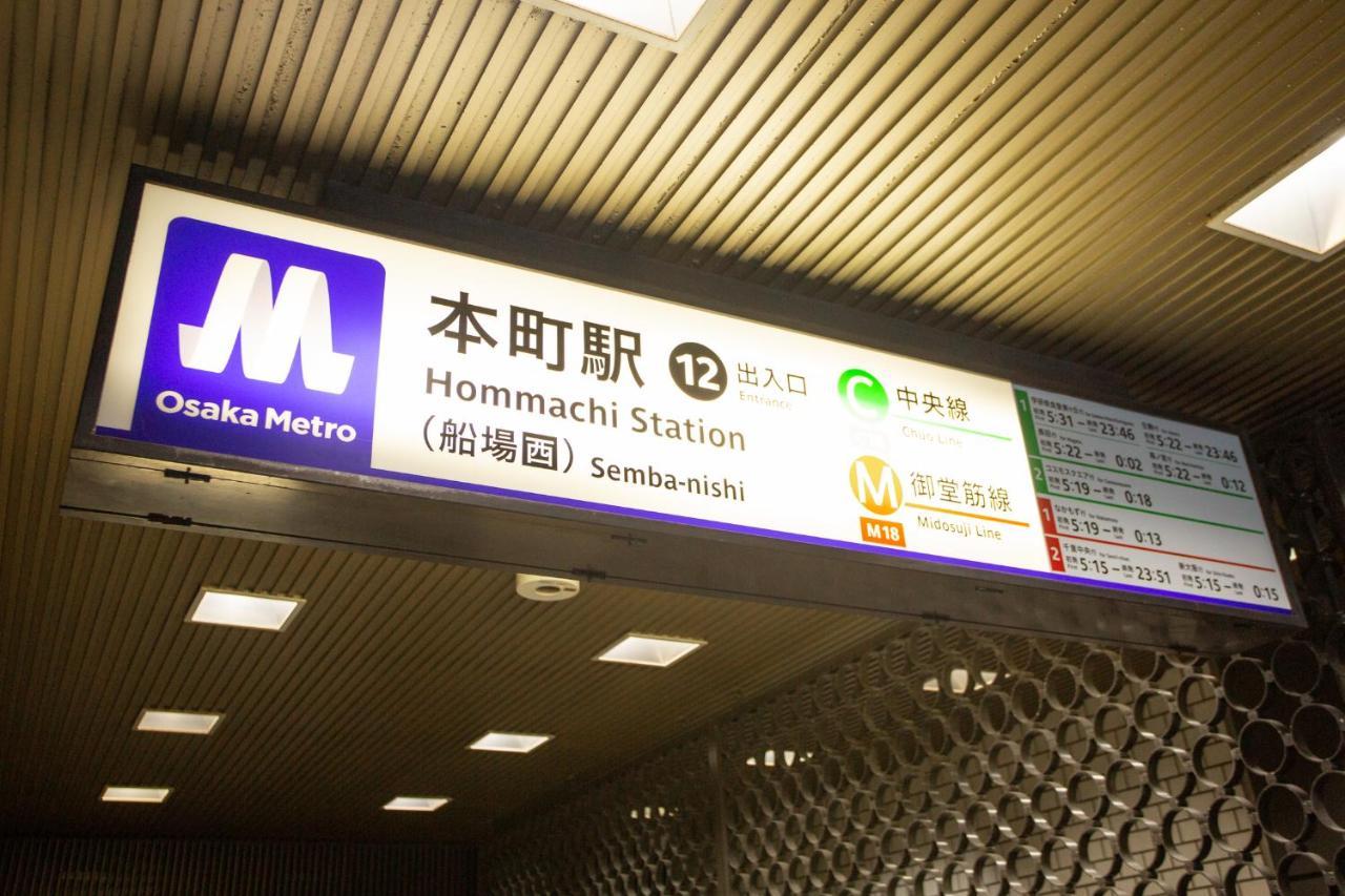 Kuretake Inn Osaka Midousuji Hommachi Exterior foto