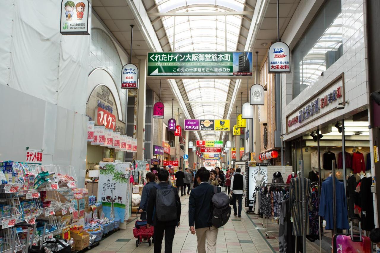 Kuretake Inn Osaka Midousuji Hommachi Exterior foto
